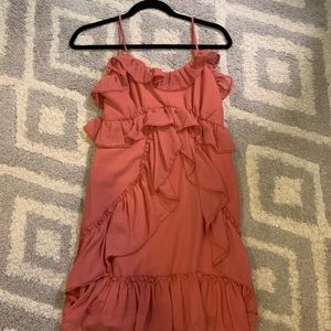 red carter brand new dress